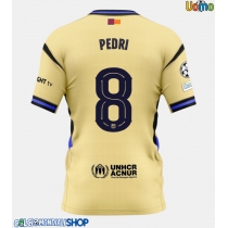 Maglie da calcio Barcelona Pedri Gonzalez #8 Seconda Maglia 2025-26 Manica Corta